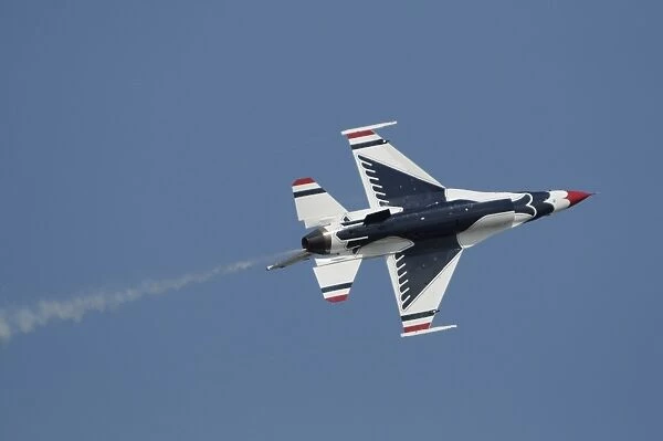 The U. S. Air Force Thunderbirds perform during the 2009 air show