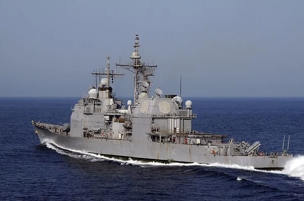 USS Chosin underway in the Indian Ocean