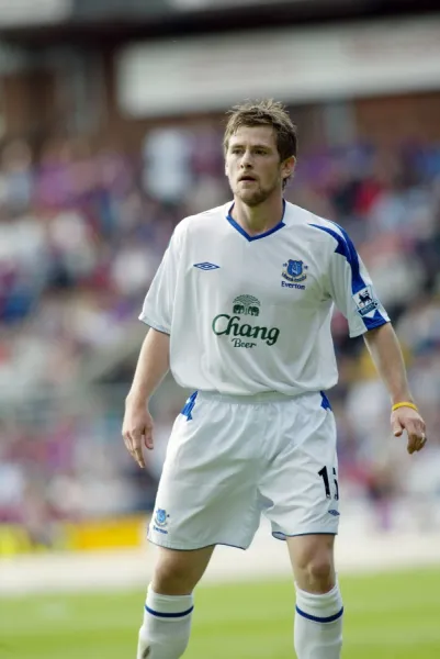 Gary Naysmith in Action for Everton vs Crystal Palace, Barclays Premiership, Selhurst Park - August 21, 2004