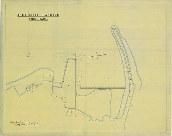 Plan of Ardrishaig Harbour