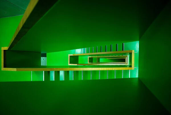 the green staircase. Michael Allmaier