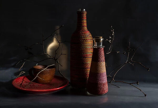 'Three bottles'. Evgeniy Popov