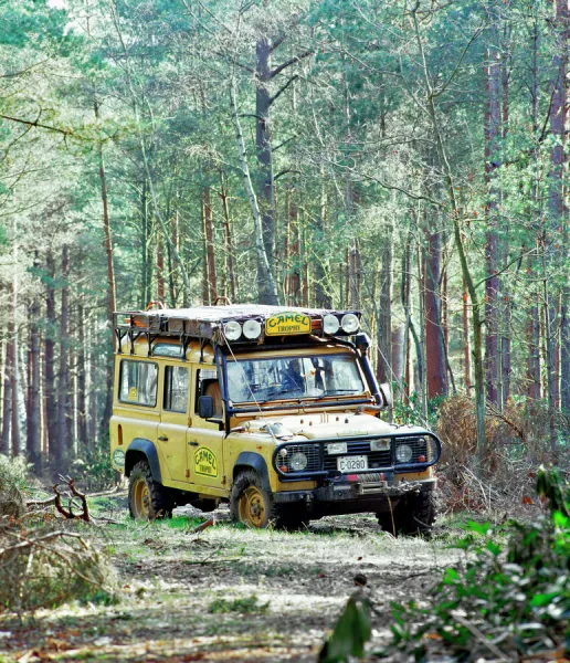 1995 Land Rover Defender, Camel Trophy. Creator: Unknown