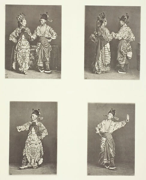 Actors, Ancient Marriage Costume; Actors, Ancient Marriage Costume; Ancient Costumes, c