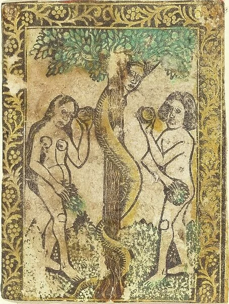 Adam and Eve, 1460 / 1480. Creator: Master of the Borders with the Four Fathers of the Church