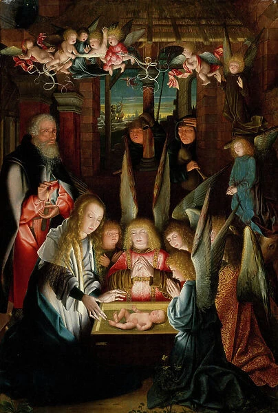 The Adoration of the Christ Child. Creator: Unknown