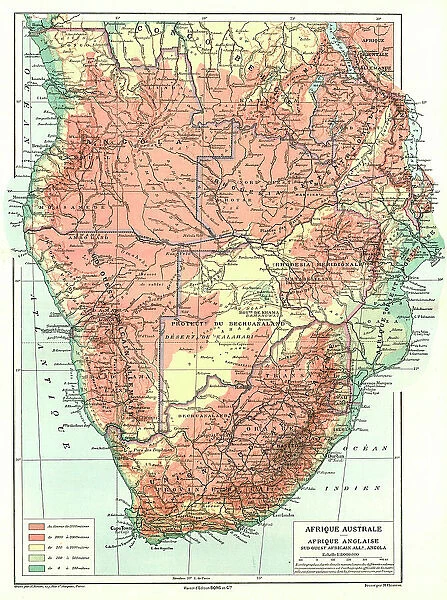 Afrique Anglaise, Sud- Ouest Africain; Afrique Australe, 1914. Creator: Unknown