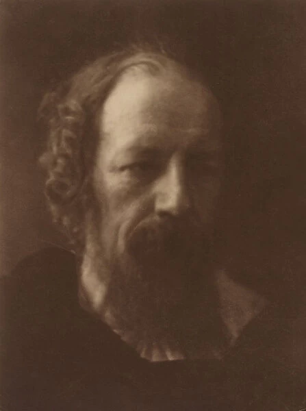 Alfred, Lord Tennyson, 1867, printed 1905. Creator: Julia Margaret Cameron