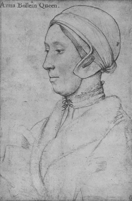 Framed Print : Anne Boleyn Print, 1533-1536 (Hans Holbein the Younger)