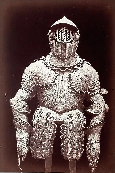 Armor Of Philip III, Printed 1857 circa. Creator: Charles Clifford