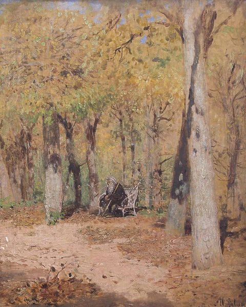 Autumn Musings, 1883. Artist: Levitan, Isaak Ilyich (1860-1900)