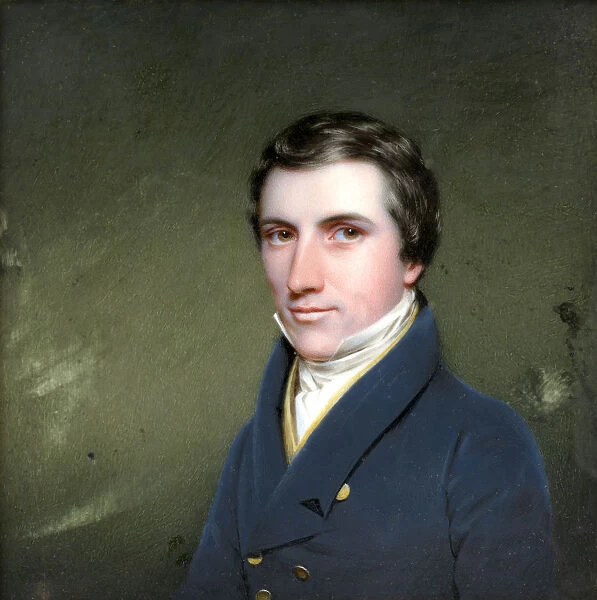 Benjamin Moore McVickar, ca. 1825. Creator: Charles Cromwell Ingham