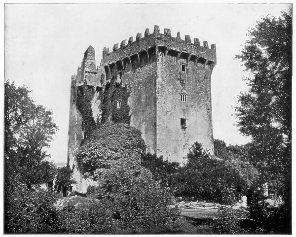 Blarney Castle, Ireland, 19th century.Artist: John L Stoddard
