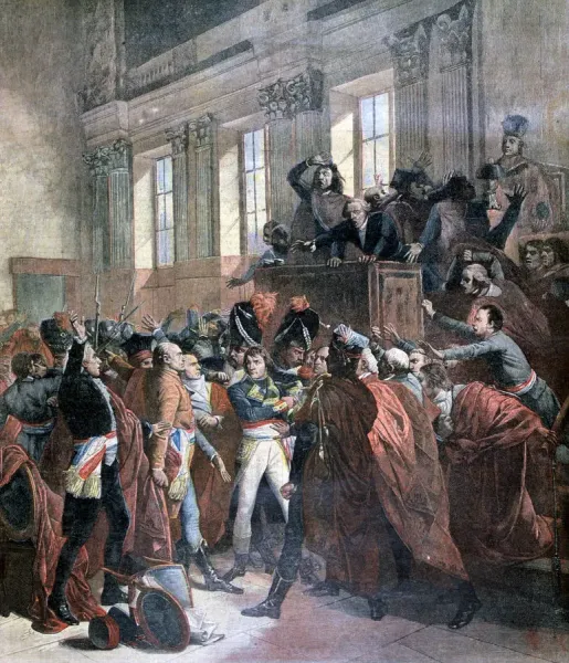 Napoleon's 18 Brumaire Coup D'etat Print. Art Prints, Posters