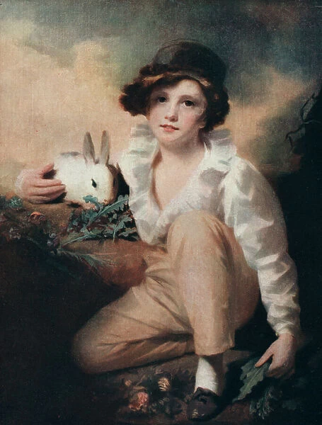 Boy with Rabbit, c1814 (1912).Artist: Henry Raeburn