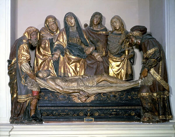 Burial of Christ, sculptural group from the Convent of San Jeronimo of Granada