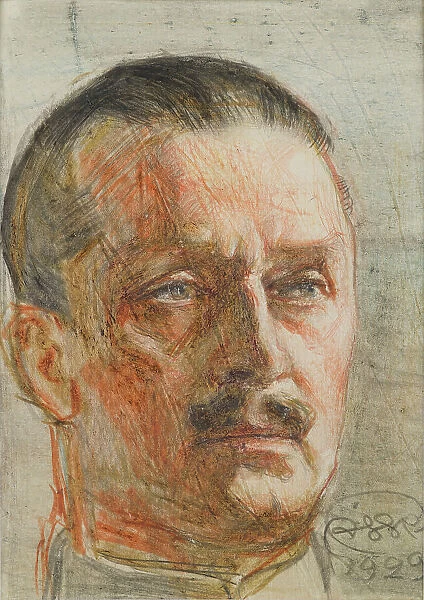 Carl Gustaf Emil Mannerheim (1867-1951), 1929. Creator: Gallen-Kallela, Akseli (1865-1931)