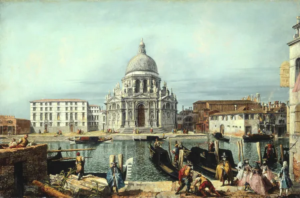 The Church of Santa Maria della Salute, Venice, 1740  /  41. Creator: Michele Marieschi