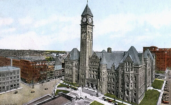 City Hall, Toronto, Canada, c1900s