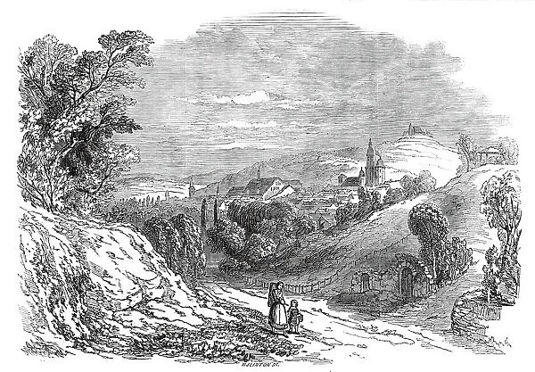 Coburg - from His Royal Highness Prince Alberts drawing, 1845. Creator: W. J. Linton