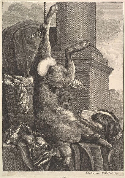 The Dead Hare, 1649. Creator: Wenceslaus Hollar
