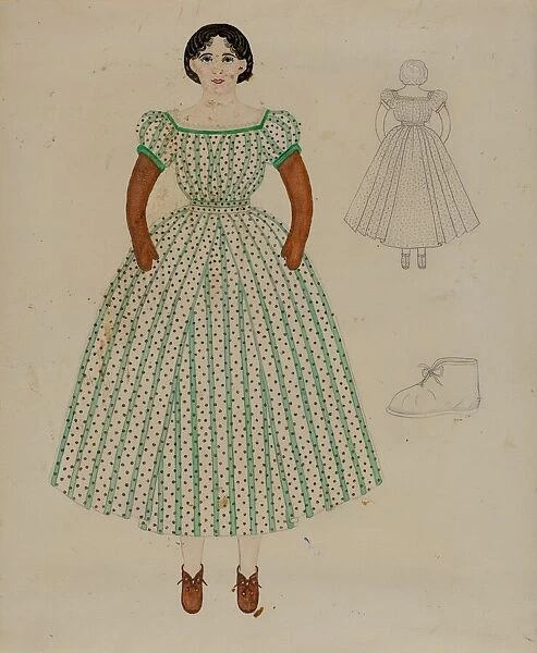 Doll, c. 1936. Creator: Marie Famularo
