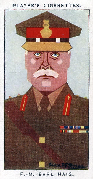 Douglas Haig, 1st Earl Haig, British field marshal, 1926.Artist: Alick P F Ritchie