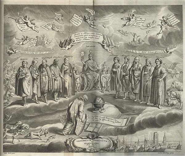 Firmamentum Sobiescianumsive Uranographia (Frontispiece). Artist: Hevelius, Johannes (1611-1687)