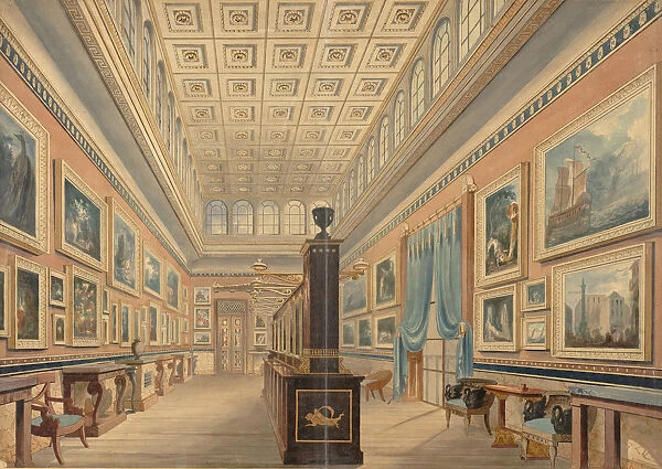 The Flemish Picture Gallery, the Mansion of Thomas Hope, Duchess Street, Portland Place