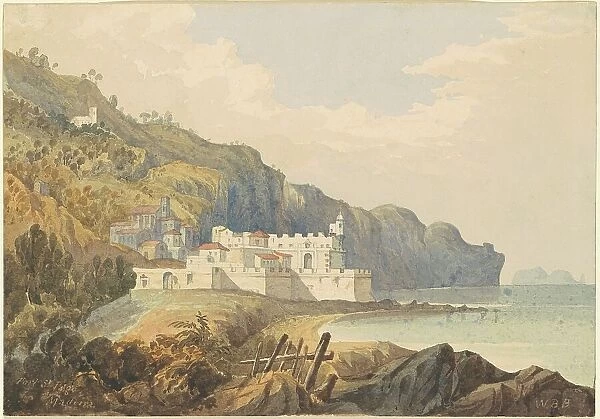 Fort St Lago, Madeira, c. 1850. Creator: William Brenton Boggs