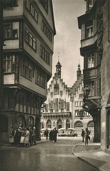 Frankfurt a. Main. View of the Roemer from the Old Market, 1931. Artist: Kurt Hielscher