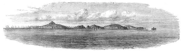 General view of the Chincha Islands, lately seized by the Spaniards, 1864. Creator: Unknown