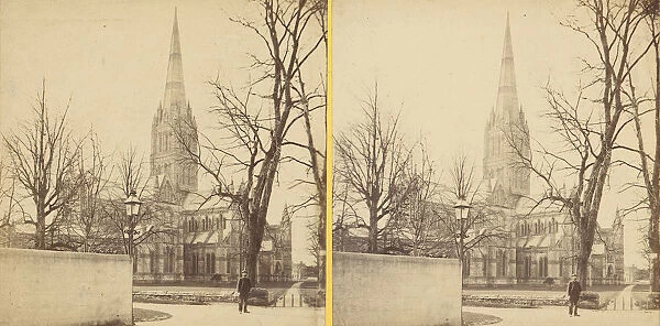 Group of 17 Early Stereograph Views of British Churches, 1850s-1910s. Creator: Unknown