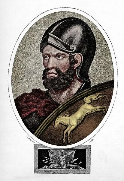 Hannibal, the Carthaginian General, c1823, (1912). Artist: John Chapman