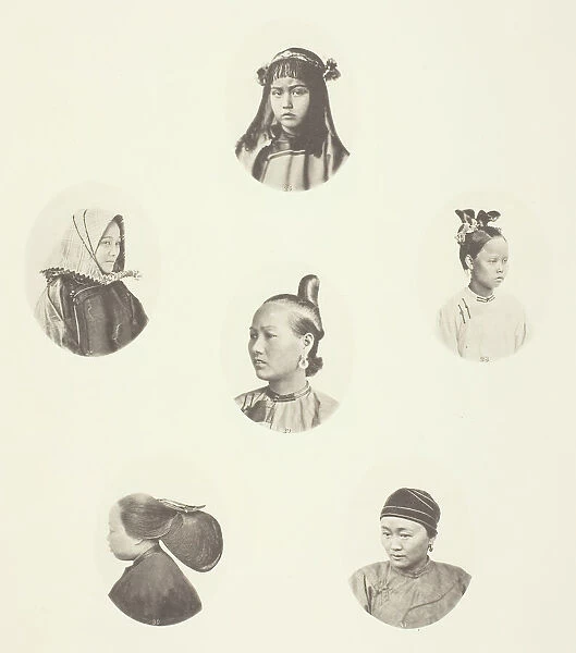 Headdress of Cantonese Girl; Winter Headdress; Coiffure of Swatow Woman; Coiffure of