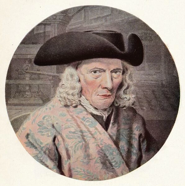 Izaak Enschede (1681-1761), founder of the printing company Royal Joh. Enschede, c18th century