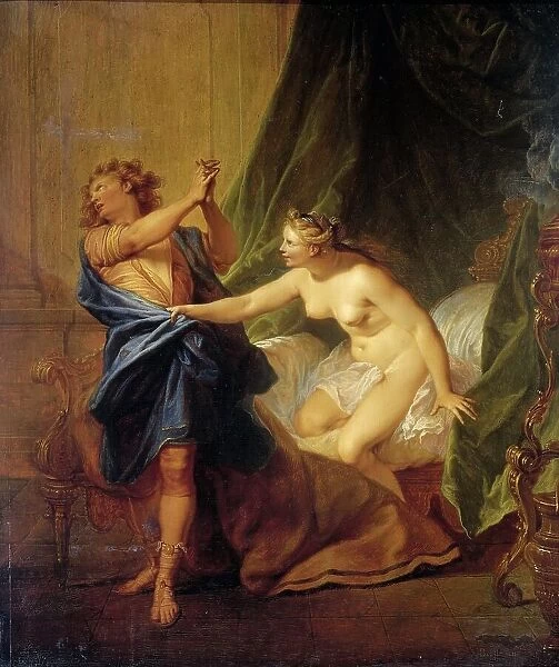 Joseph and Potiphar's Wife, 1690-1710. Creator: Nicolas Bertin