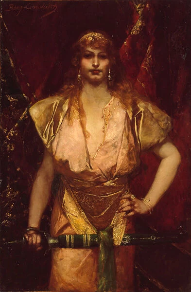 Judith, possibly ca. 1886. Creator: Jean Joseph Benjamin Constant