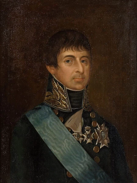 Karl August, 1768-1810, Duke of Holstein-Sonderburg-Augustenborg, Crown Prince of Sweden, 1830. Creator: Johan Gustaf Köhler