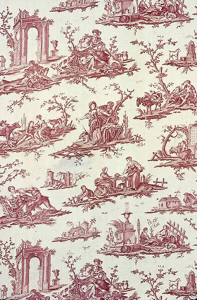 Le Mouton Cheri (Furnishing Fabric), Nantes, c. 1785