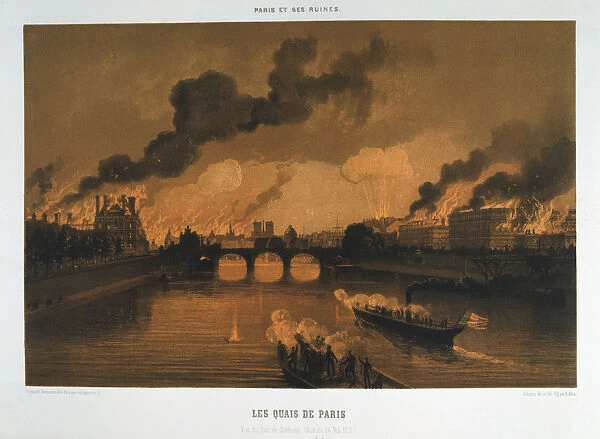 Les Quais de Paris, 24 May 1871