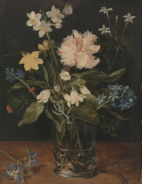 Still Life with Flowers in a Glass, c.1602. Creator: Jan Brueghel the Elder