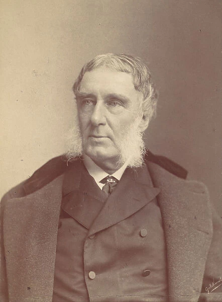 [Man with Side Whiskers], 1870s-80s. Creator: Frederick Gutekunst
