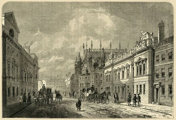 Margaret Street, Westminster, (1881). Creator: Unknown