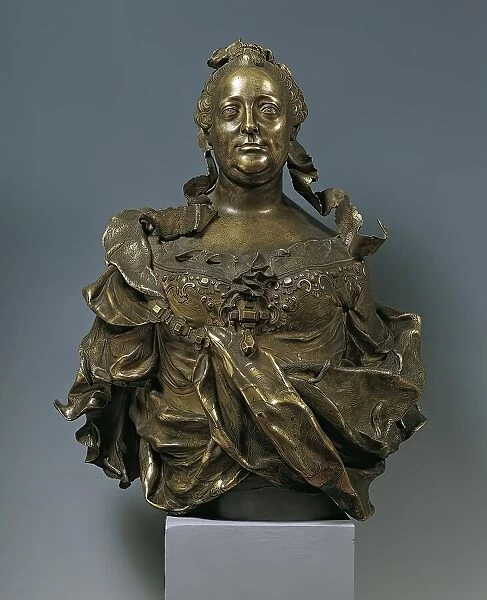 Maria Theresa, around 1760. Creators: Franz Xaver Messerschmidt, Maria Theresa