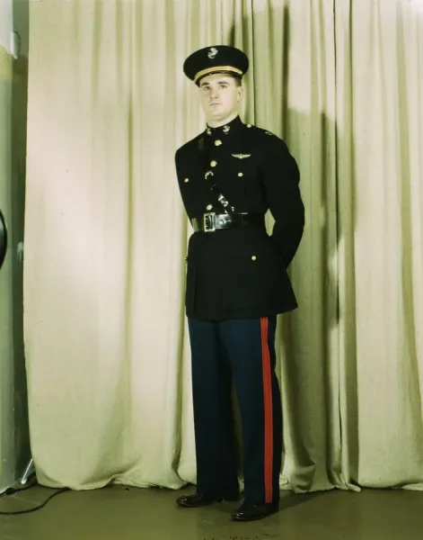 blue dress for baby girl USMC Marine Corps Enlisted Dress Blues Blouse/Jacket Uniform(NAMED) main image 1