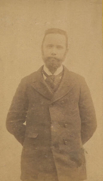 Mathieu. Gustave. (avec une barbe postiche), 1880s-90s. Creator: Alphonse Bertillon