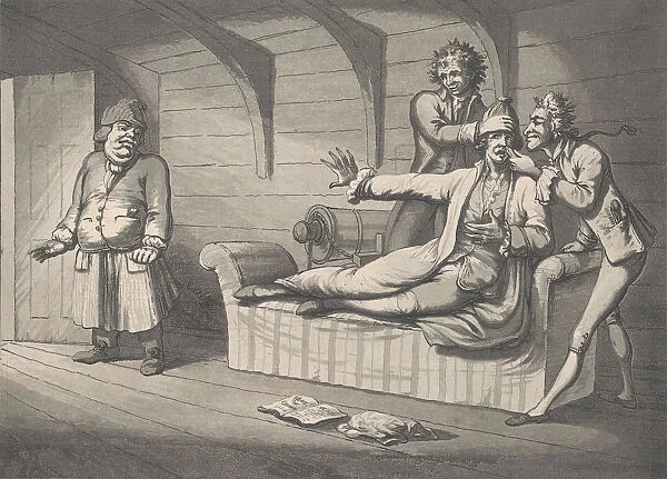 Morgan Offending The Delicate Organs of Captain Whiffle, May 12, 1800. May 12, 1800