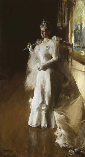Mrs. Potter Palmer, 1893. Creator: Anders Leonard Zorn