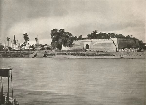 The Murhla Fort on the Irrawaddy, 1900. Creator: Unknown